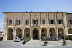 Palazzo Comunale Bagnacavallo Facciata