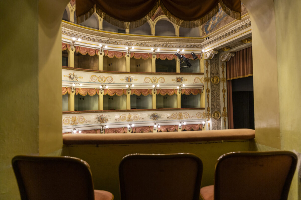 Teatro Carlo Goldoni Bagnacavallo Palchetti